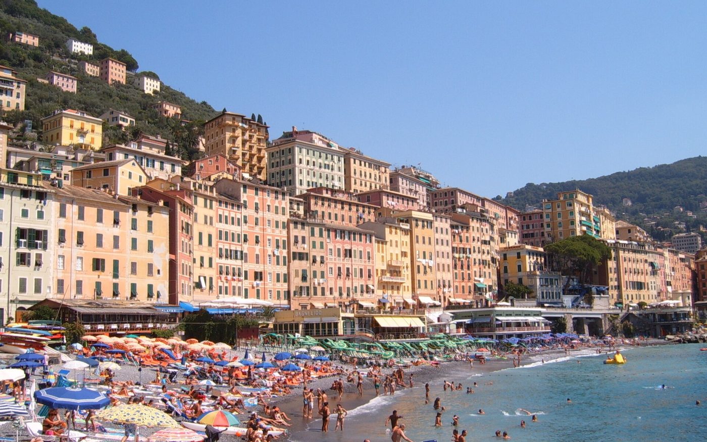 Camogli, Italy — coastal view