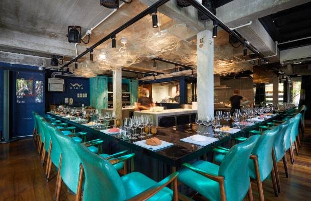 A photograph of the dining room at Gaggan
